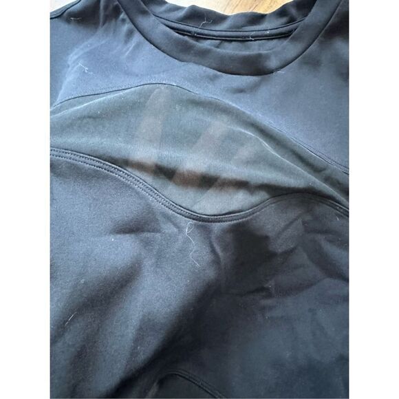 GSTQ L black mesh tee shirt - Picture 2 of 4